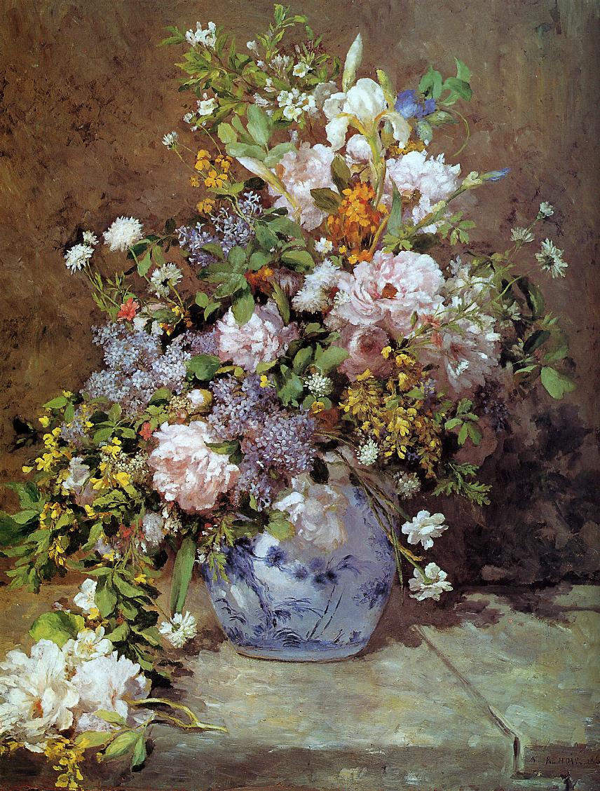 Pierre Auguste Renoir, Spring Bouquet