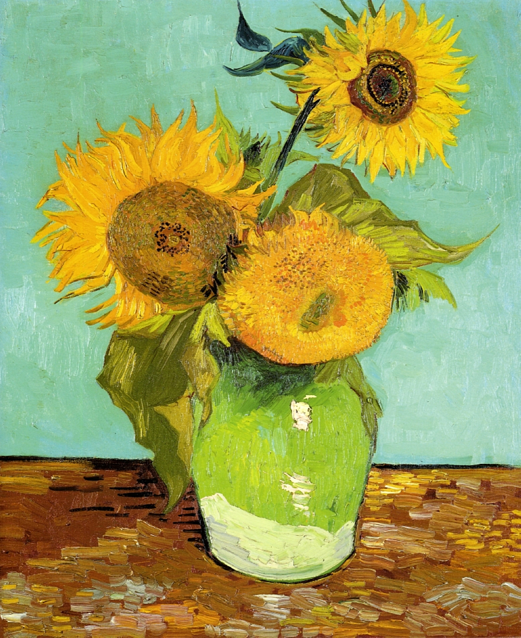 Vincent van Gogh, Sunflowers,1888